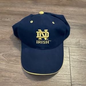 Vintage 90s Norte Dame  Irish Hat never worn